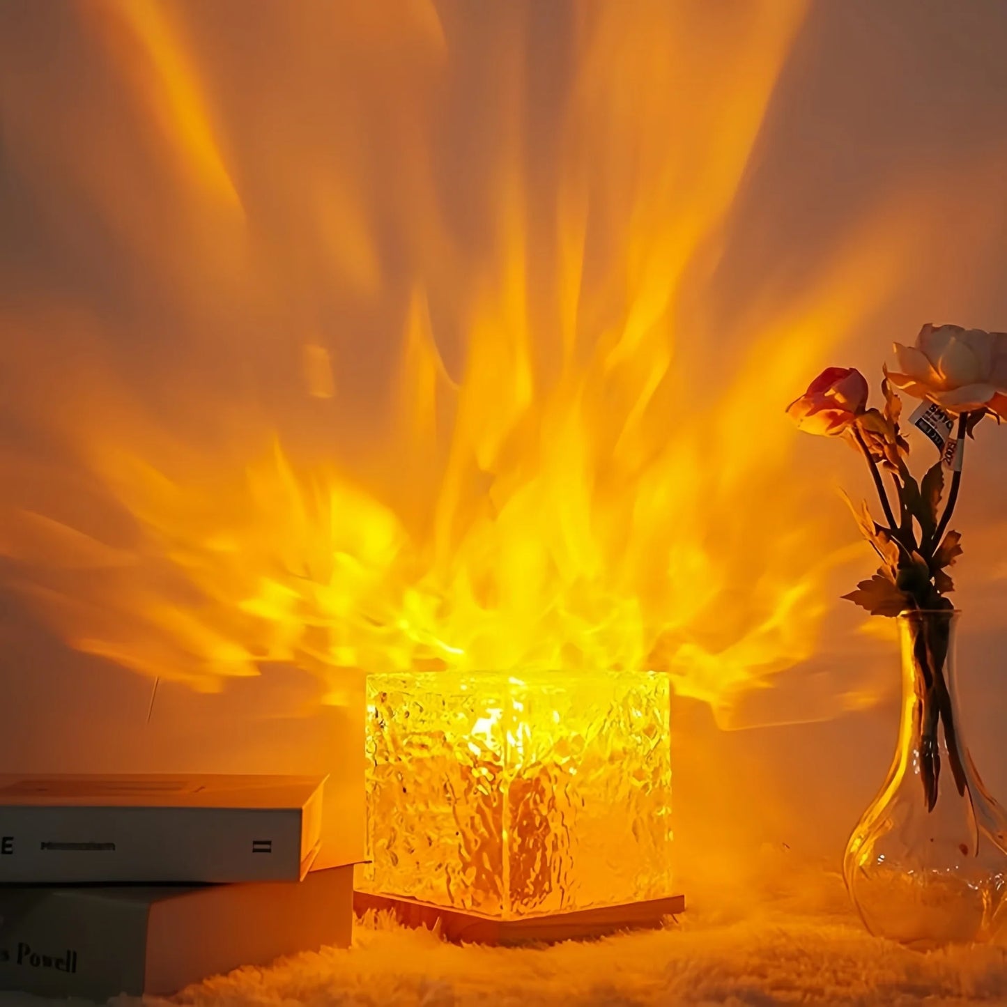 LumiLuxora Water Crystal Lamp