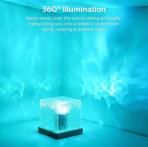 LumiLuxora Water Crystal Lamp